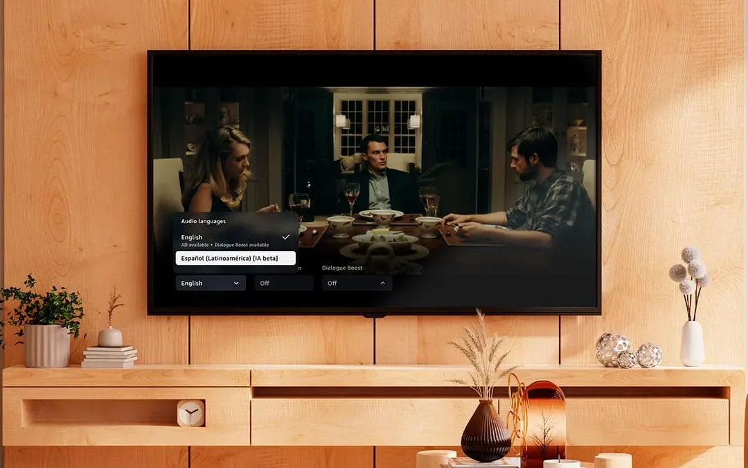 Prime Video da el pistoletazo de salida al doblaje de series y películas con IA